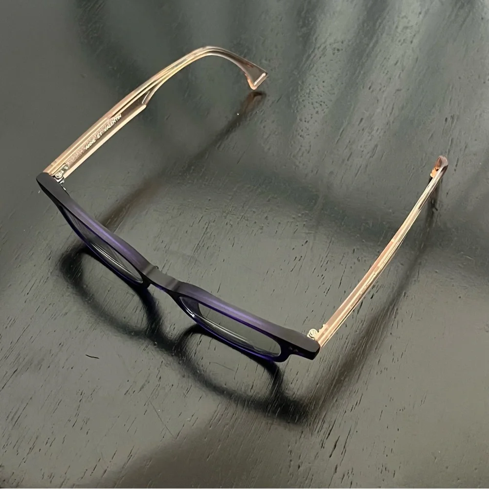 Elegant Purple Women's Glasses - Picture 2 of 6